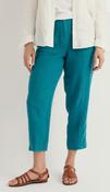 Seasalt Saltings Linen Cropped Trousers - Deep Dive - uk8 image