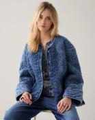 Summum Woman Quilted Transitional Jacket - Blue - l image