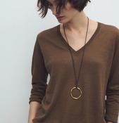 Ese 0 Ese Nature  Linen  Pullover - Tostado - s