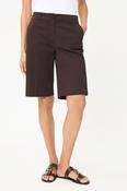 Olsen Mona Straight Shorts  - Savanna Sky - Dark Brown - 40 image