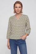 Olsen TENCEL™ Clara Women's Lime Print Blouse - Modern Balance - 34 image