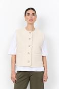 Soya Concept SC-Shaima 10 Waistcoat - Cream - xs image