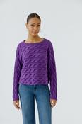 Oui SIRAH Pullover - Amaranth Purple - 40 image