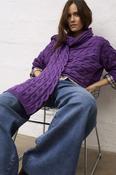 Oui SIRAH Pullover - Amaranth Purple - 34 image