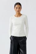Oui Long Sleeve T-Shirt - Cream - 40 image