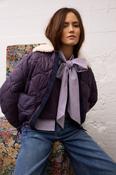 Oui Reversible Jacket - Dark Violett Blue - 40 image