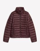 Marc O Polo Lightweight Quilted Jacket Fitted With Recycled Materials - Black Cherry - 38 image