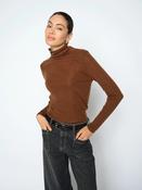 Mos Mosh MMBouch Rollneck Knit - Downtown Brown - m