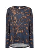 Soya Concept SC-Biara AOP 160 Blouse - Navy - s image