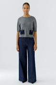 Oui Pullover - Grey - 40 image