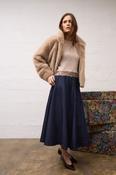 Oui A-Line Skirt - Raw Denim - 34 image
