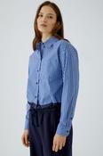 Oui Blouse - Blue/ White - 34 image