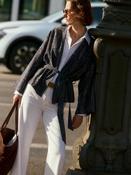 Ese O Ese Siracusa Kimono - Blue Paisley - l