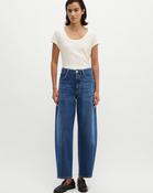 Marc O Polo Jeans Model Lara Barrel Cropped - Dark Blue - 31