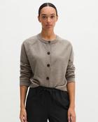 Marc O Polo  Relaxed Cardigan - Stone Taupe Melange - xs