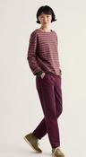 Seasalt Crackington Tapered Trousers - Dark Hellebore - uk10 image