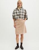 Marc O Polo Cordrock Slim Skirt - Earthy Taupe - 36 image