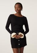 Fabienne Chapot Pop Top - Black/Cream - xl