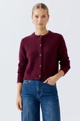 Oui ILAYA Cardigan -  Bramble Berry - 42