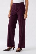 Oui Lacy Trousers - Bramble Berry - 38 image