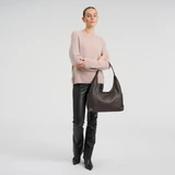 Depeche Classic Calf Leather Shoulder Bag / 17142 - Mocca - one-size image