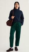 Seasalt Sholl Cord Joggers - Dark Thyme - uk12 image