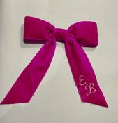 Pink Velvet Bow Adult image