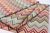 Zig Zag Colourful Fabric Unique Pattern NO 1 in Ireland UK image