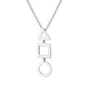 Sterling Silver Sacred Geometry Large Pendant