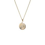 Solid Gold Circle Of Life Pendant image