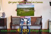 A Canvas Print of your Home for just €99