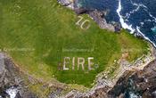 The Eire Sign at St. John's Point, Donegal.. - Digital Download image