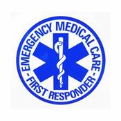 Emergency Medical Care First Responder Window Sticker
