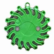 Rechargeable Flashing LED Safety Road Flare - Green image