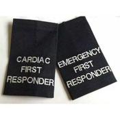 Epaulettes Cardiac First Responder - Navy