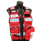 Tactical First Responder Vest - RED