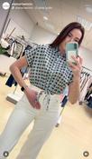 iBlue Ottone Blouse in Coca Tile image