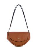 Guess Coleen Flap Crossbody Bag in Brown image
