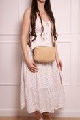 Abro Kaia Cross Body Bag in Natural image