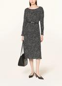 MaxMara MstPiroghe Dress in Black/ Cream image