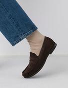 Paul Green Suede Loafers 1228 in Mocca