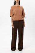 Luisa Cerano Cashmere Blend Sweater in Brick image
