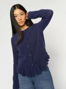 Mos Mosh Mape Alice Knit Cardigan in Crown Blue