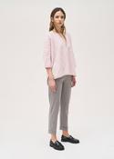 Rosso35 Slim Leg Taupe Classic Trousers