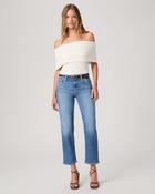 Paige Mason Ankle Straight Jean in Eames image