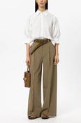Luisa Cerano Cotton Blend Blouse in White image