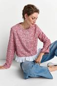 Rich &amp; Royal Boucle Jacket with Peplum