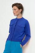 Rich &amp; Royal Cardigan with Chest Pocket image