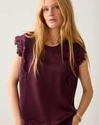 Summum Sleeveless Top with Lace