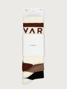 Varley Spencer Socks 3-Pack in Egret/Chanterelle/Black image